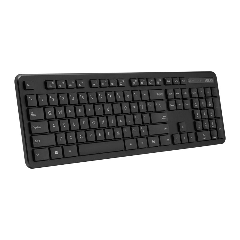 ASUS CW100 keyboard Mouse included Universal RF Wireless USB Black