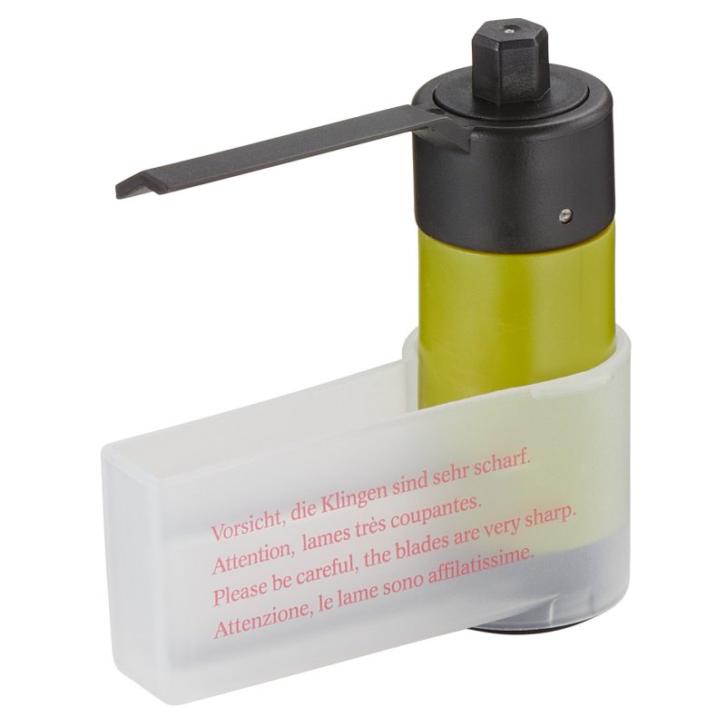 Tefal K13210 ustensile pour râper et émincer Noir, Vert, Transparent