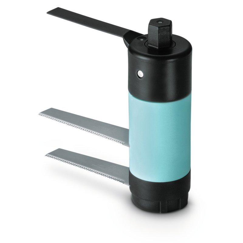 5-Sekunden Zerkleinerer, Maxi-Kit mit 4 Klingen (schwarz/grün, manuell, 900ml)