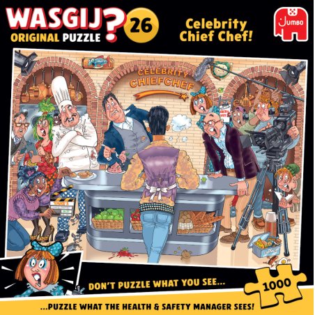 Wasgij - Original 26 - Celebrity Chief Chef! (1000 pieces) (1119802038)