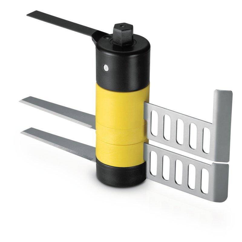 5-Sekunden Zerkleinerer, Maxi-Kit mit 4 Klingen (schwarz/grün, manuell, 900ml)