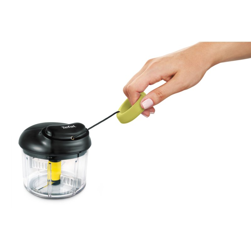 Tefal K13210 ustensile pour râper et émincer Noir, Vert, Transparent