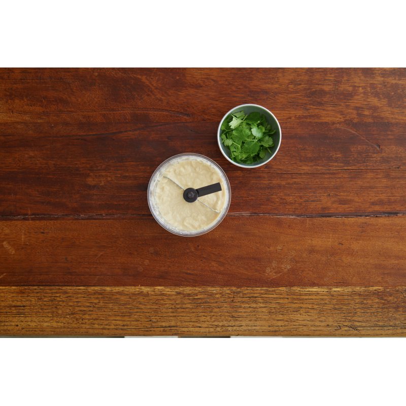 5-Sekunden Zerkleinerer, Maxi-Kit mit 4 Klingen (schwarz/grün, manuell, 900ml)