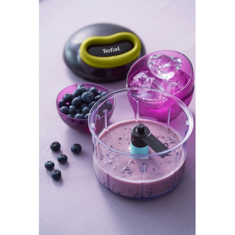Tefal K13210 manual food chopper Black, Green, Transparent