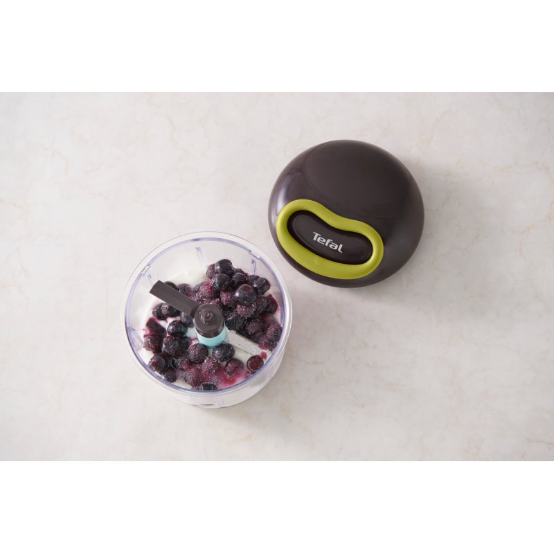 Tefal K13210 ustensile pour râper et émincer Noir, Vert, Transparent