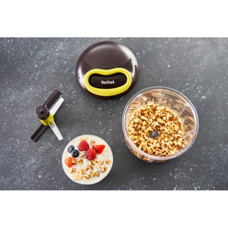 5-Sekunden Zerkleinerer, Maxi-Kit mit 4 Klingen (schwarz/grün, manuell, 900ml)