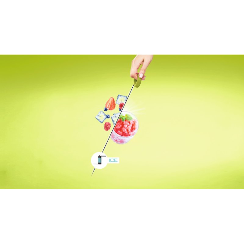 Tefal K13210 ustensile pour râper et émincer Noir, Vert, Transparent