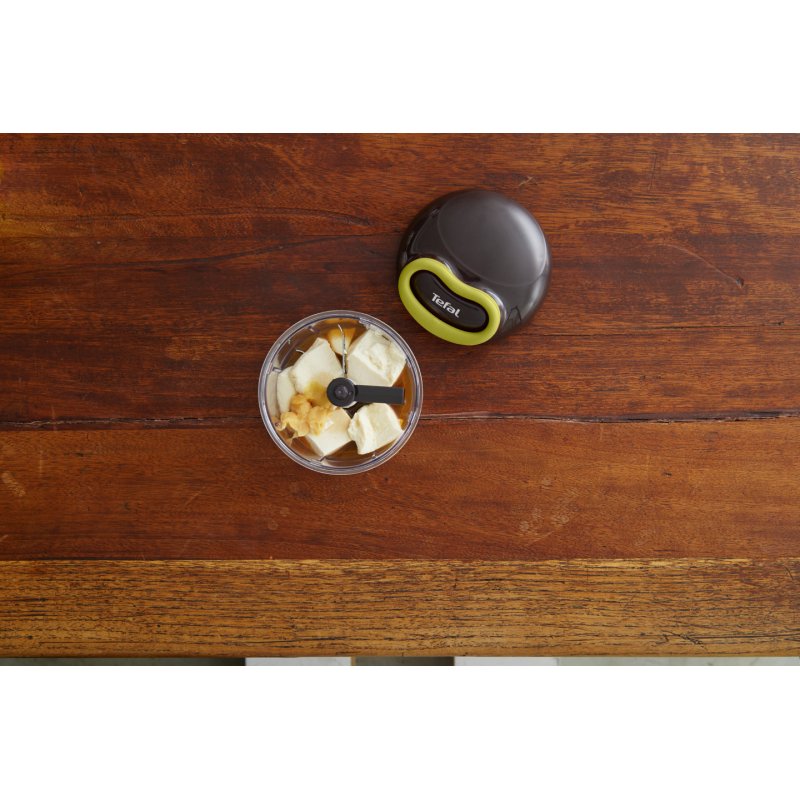 Tefal K13210 manual food chopper Black, Green, Transparent