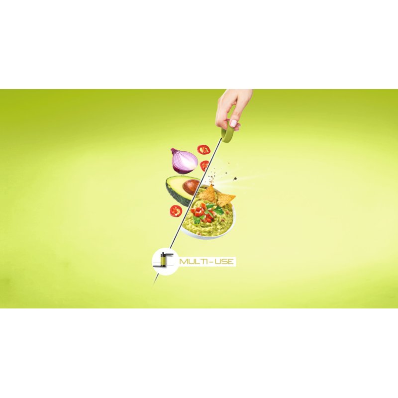 Tefal K13210 ustensile pour râper et émincer Noir, Vert, Transparent