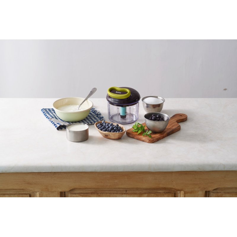 5-Sekunden Zerkleinerer, Maxi-Kit mit 4 Klingen (schwarz/grün, manuell, 900ml)