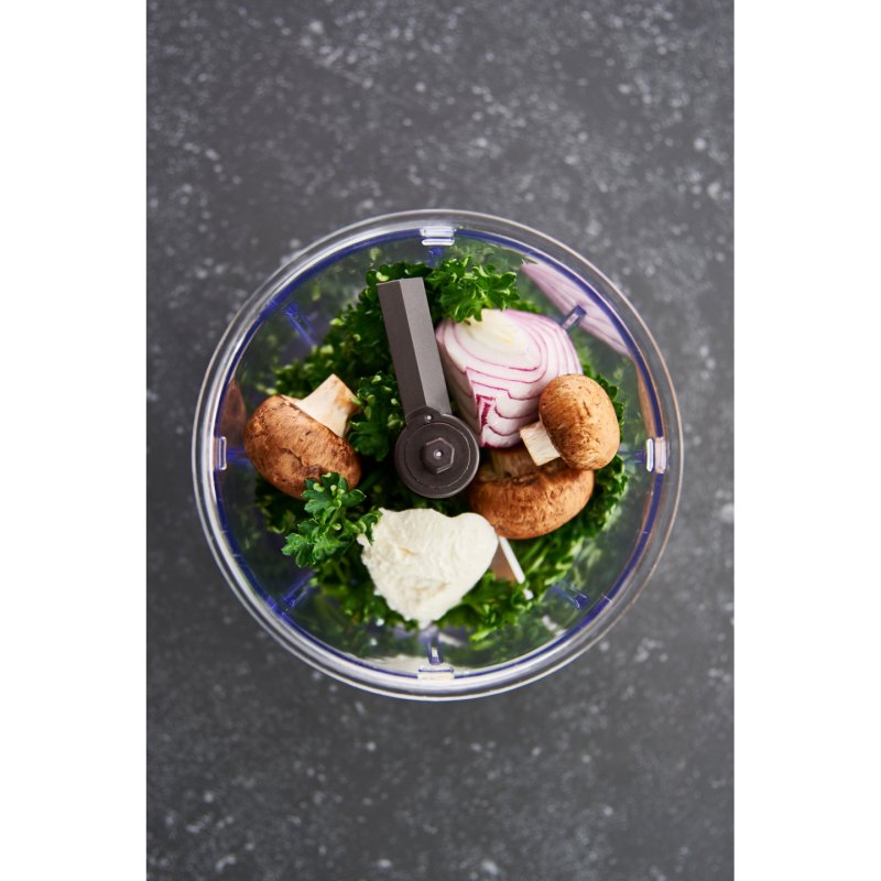 Tefal K13210 manual food chopper Black, Green, Transparent