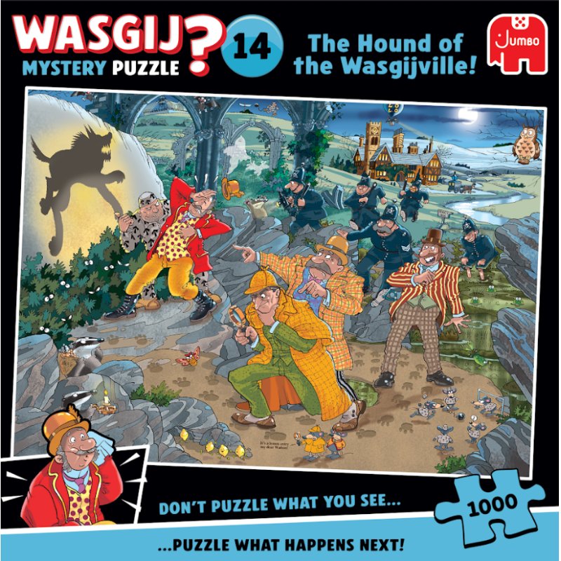 Wasgij - Mystery 14 - The Hound Of The Wasgijville! (1000 pieces) (1119802043)