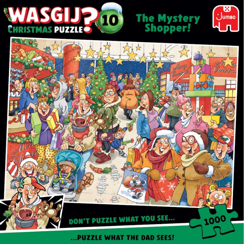 Wasgij - Christmas 10 - Mystery Shopper! (1000 pieces) (1119802045)