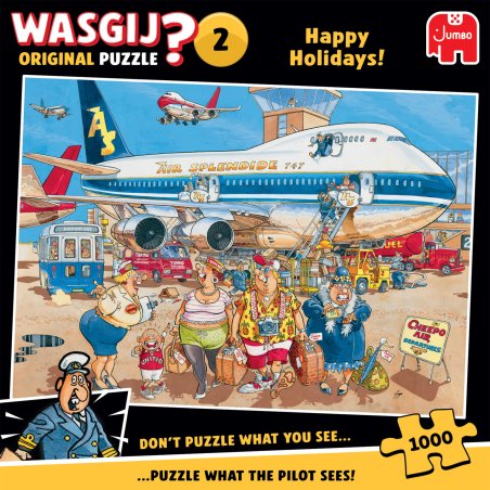 Wasgij - Original 2 - Happy Days! (1000 pieces) (1119802034)