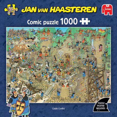 Jan van Haasteren - Castle Conflict (1000 pieces) (1119802054)