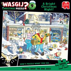 Wasgij - Christmas 9 - A Bright Christmas Night! (1000 pieces) (1119802044)
