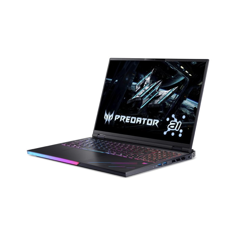 Acer Predator Helios Neo 16 AI (PHN16-73-9915) Gaming 16,0" WQXGA, 180Hz, Intel i9U-275HX (13 TOPS), 32GB RAM, 1TB SSD,