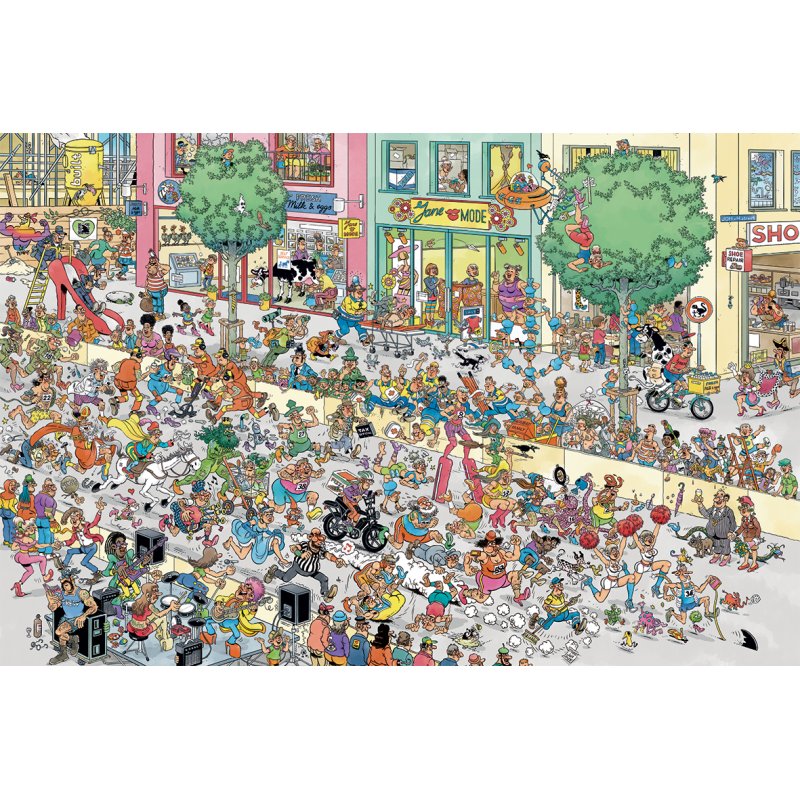 Jan van Haasteren - À vos talons, prêt, partez ! (1500 pièces)