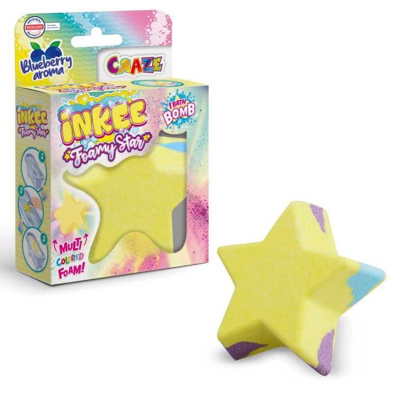 CRAZE Foamy Star 1 pc(s) Blueberry
