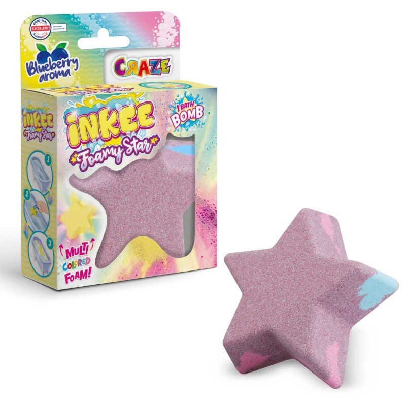 CRAZE Foamy Star 1 pc(s) Blueberry