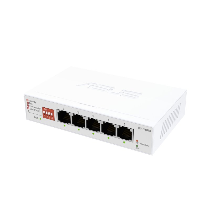 ASUS QG-U1050 Non-géré 2.5G Ethernet (100/1000/2500) Blanc