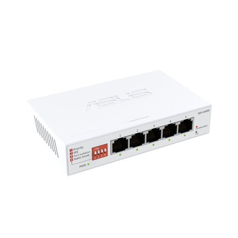 ASUS QG-U1050 Non-géré 2.5G Ethernet (100/1000/2500) Blanc