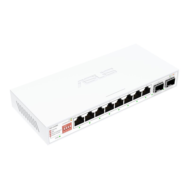 ASUS QG-U1080 Non-géré 2.5G Ethernet (100/1000/2500) Blanc