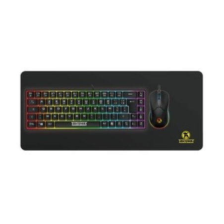 COMBO GAMING SENTAI C05 3 EN 1 CLAVIER COMPACT SOURIS TAPIS XXL