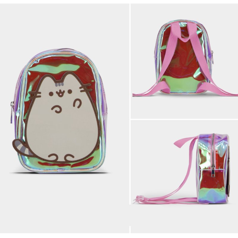 PUSHEEN - Mini Sac à Dos 'Shiny' - 23x 16,5x 9,5cm