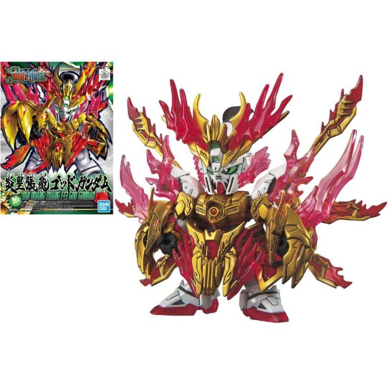 GUNDAM - SD Sangoku Yan Huang Zhang Fei God Gundam - Model Kit