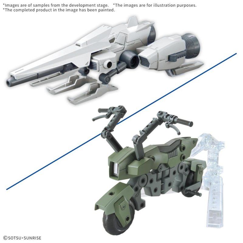 GUNDAM - Option Parts Set Gunpla 20 (Ride-on Set) - Model Kit