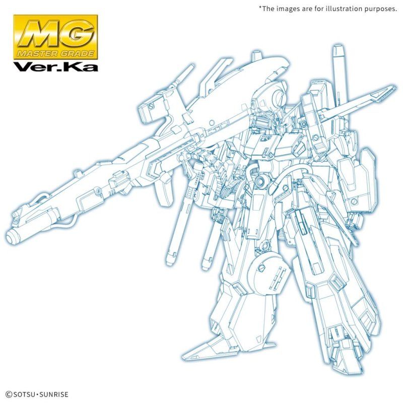 GUNDAM - MG 1/100 Full Armor ZZ Gundam Ver. Ka - Model Kit