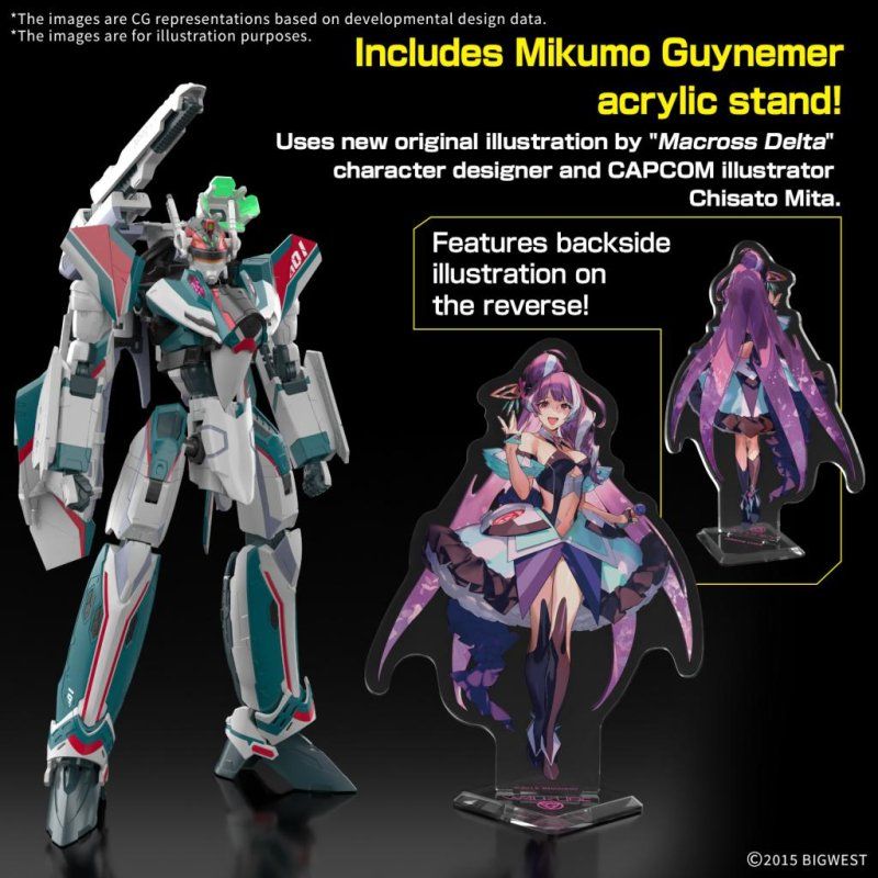 MACROSS - HG 1/100 VF-31S Siegfried Deluxe Set - Model Kit