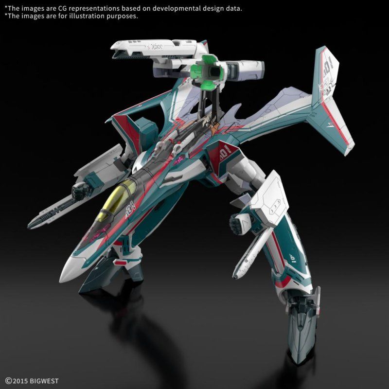 STOCKINK1-MACROSS - HG 1/100 VF-31S Siegfried (Arad Moders Use) - Model Kit