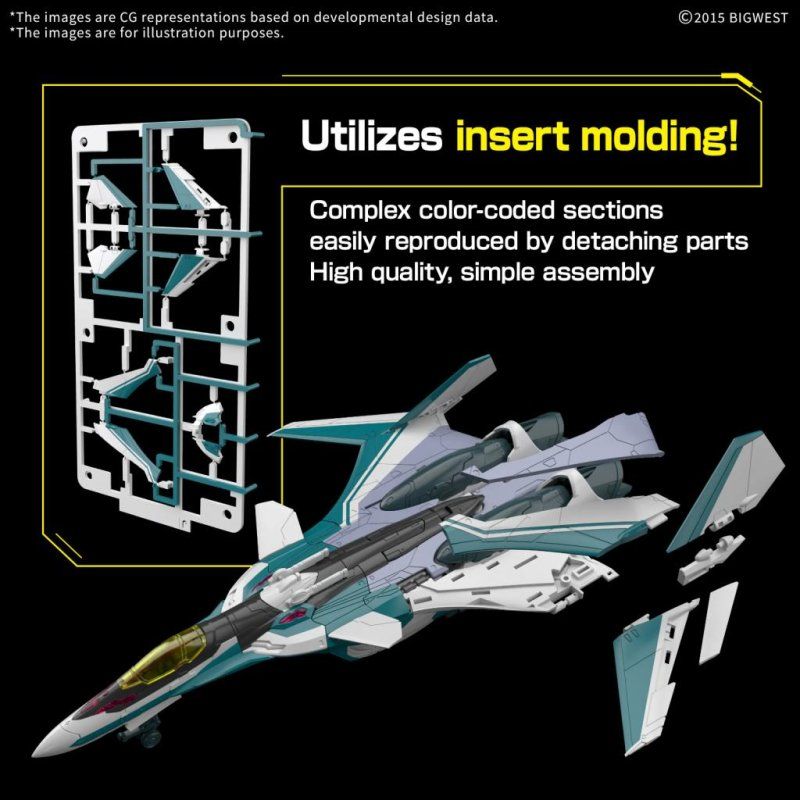 STOCKINK1-MACROSS - HG 1/100 VF-31S Siegfried (Arad Moders Use) - Model Kit