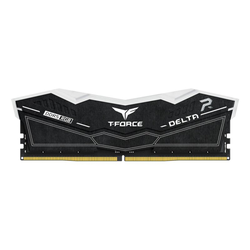 DDR5 TEAMGROUP T-FORCE DELTA RGB 32GB X2 6000 NEGRO CL30-39-39-76 1.4V