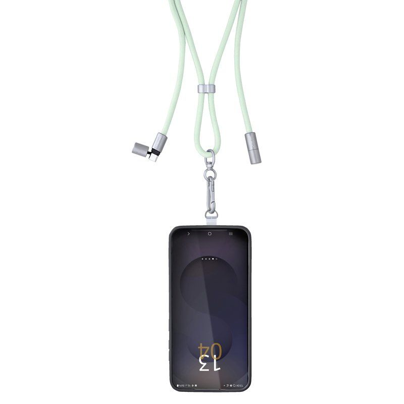 Intenso® Cell Phone Charging Lanyard - green