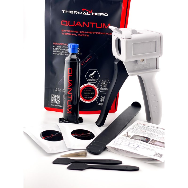 THERMAL HERO QUANTUM Wärmeleitpaste 50g Gun Applicator