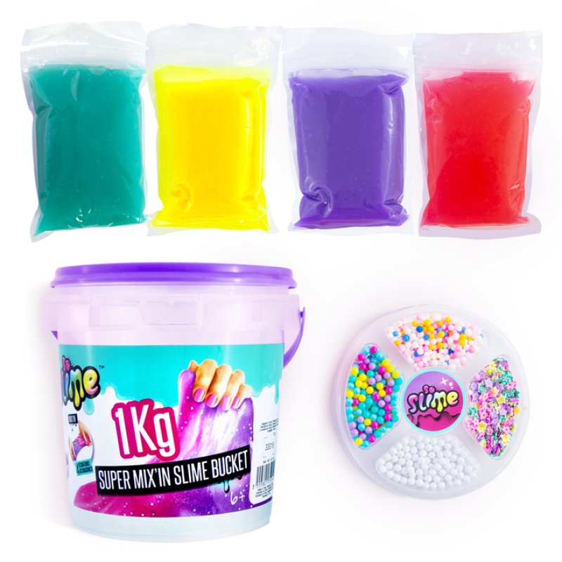 Canal Toys Slime Super Bucket 1kg Pâte Slime