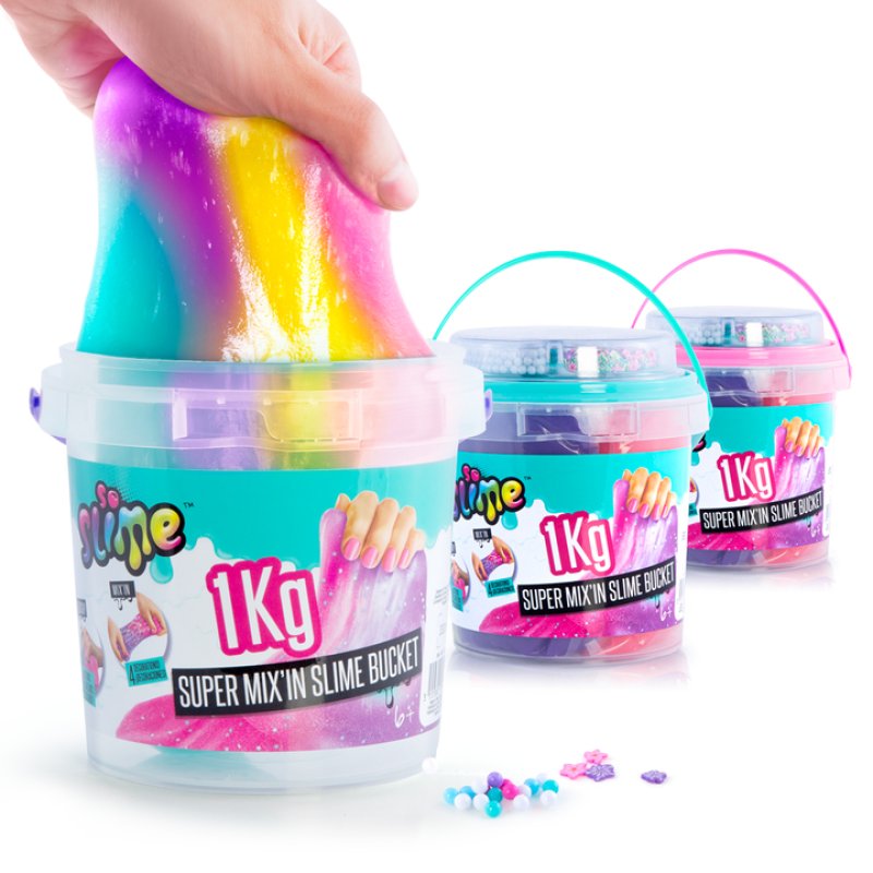 Canal Toys Slime Super Bucket 1kg Pâte Slime
