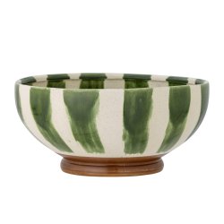 Bloomingville - Shakti Bowl - Green - Stoneware