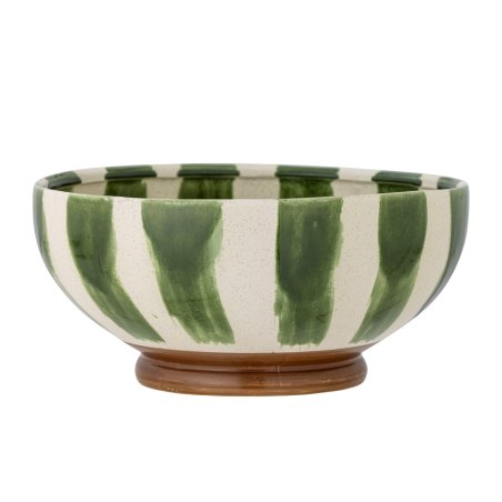 Bloomingville - Shakti Bowl - Green - Stoneware
