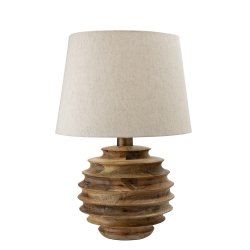Bloomingville - Svale Table Lamp - Nature - Mango