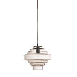 Bloomingville - Ilua Pendant Lamp - Brown - Glass