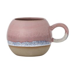 Bloomingville - Paula Mug - Rose - Stoneware