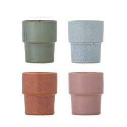 Bloomingville - Ewan Cup - Rose - Stoneware