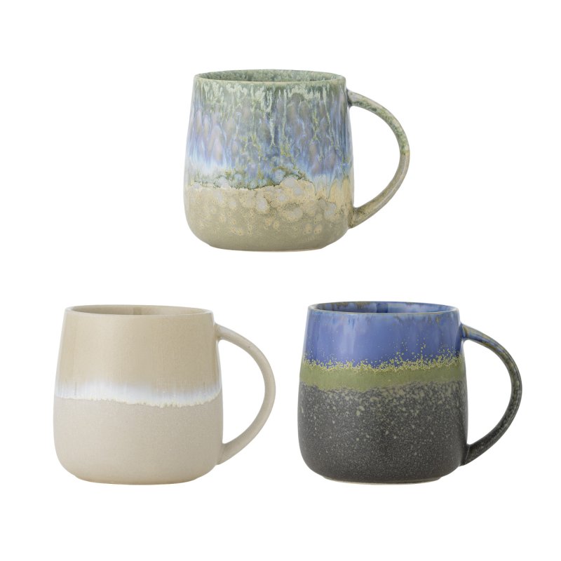 Bloomingville - Cloe Mug - Blue - Stoneware
