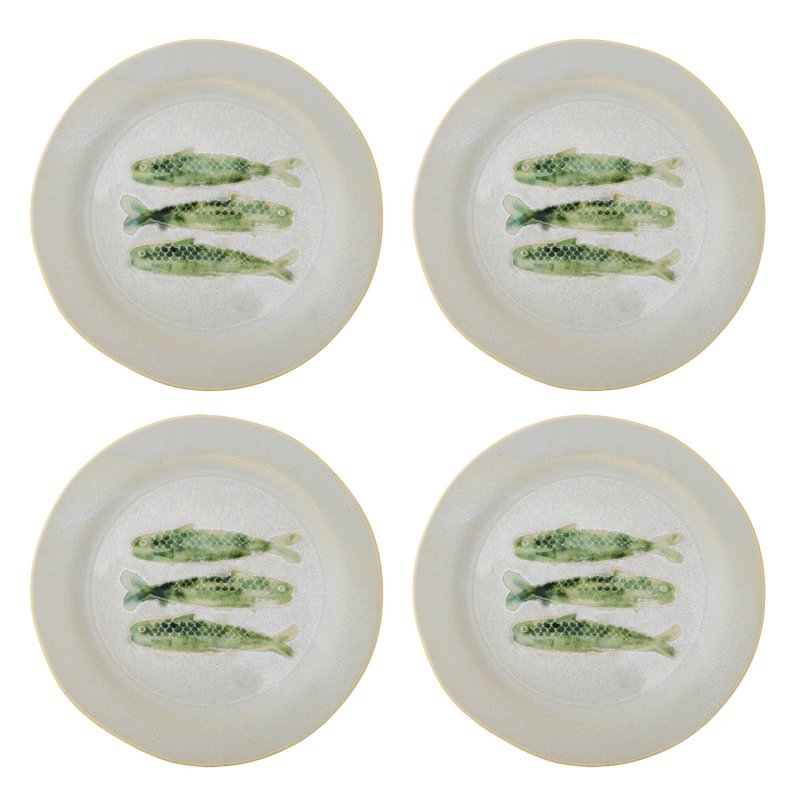 Bloomingville - Hadden Plate - Green - Stoneware