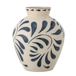 Bloomingville - Heikki Vase - Blue - Stoneware