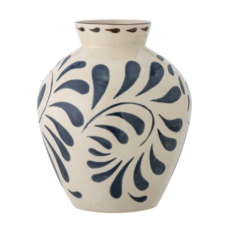 Bloomingville - Heikki Vase - Blue - Stoneware